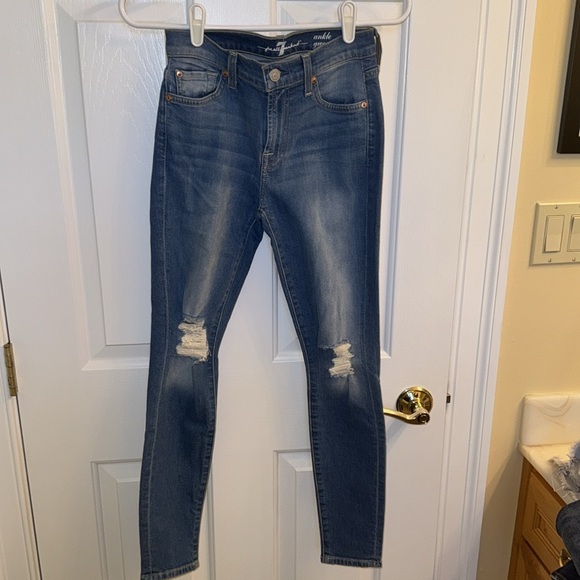 7 for All Mankind (Seven) Jeans Ankle Gwenevere, Size 24 - Picture 5 of 12